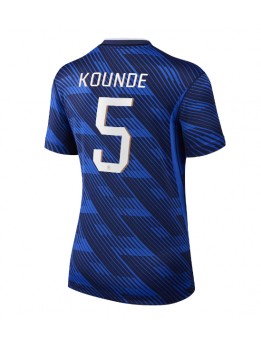 Ženski Nogometna dresi replika Francija Jules Kounde #5 Domači SP 2026 Kratek rokav